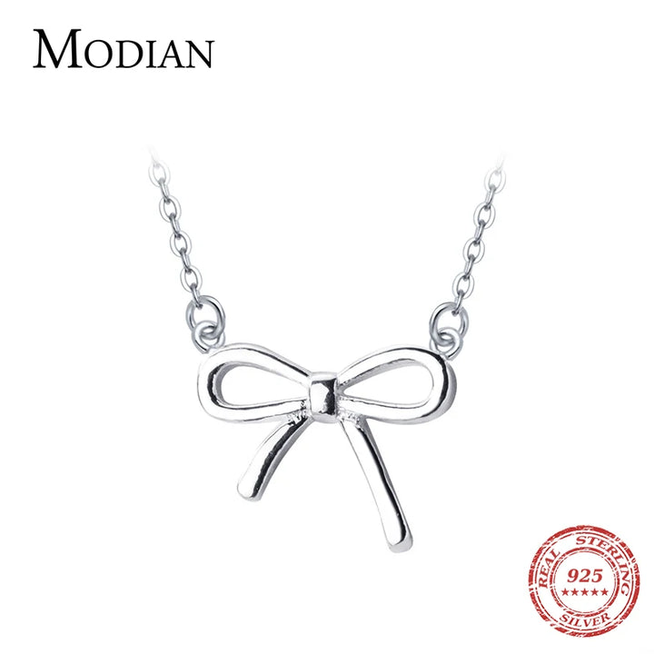 Sterling Silver Infinity Pendant Necklace