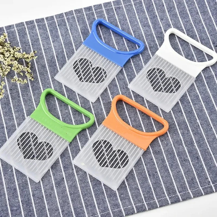 Stainless steel vegetable, fruit and vegetable slicer