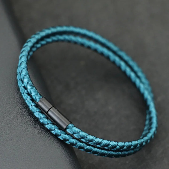 Braided rope bracelet