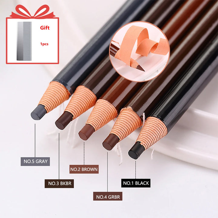 Waterproof eyebrow pencil