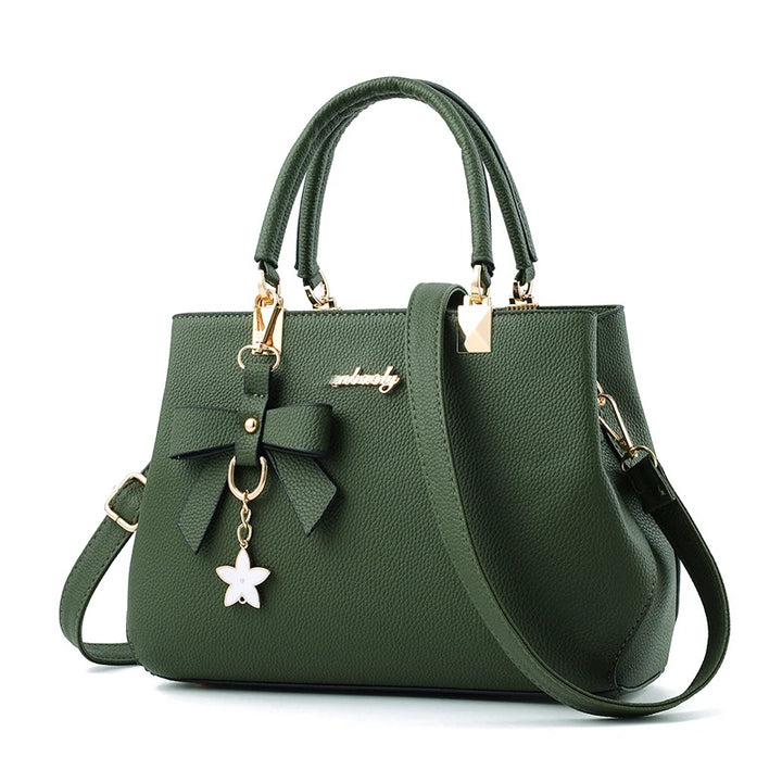 leather bag with strap for Elegant Women