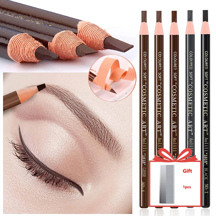 Waterproof eyebrow pencil