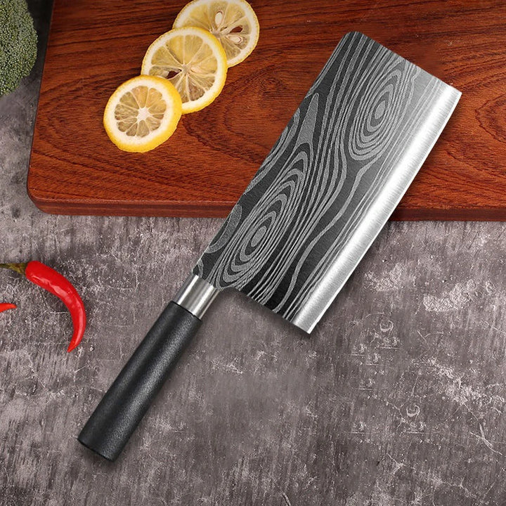 Laser stainless steel knife set