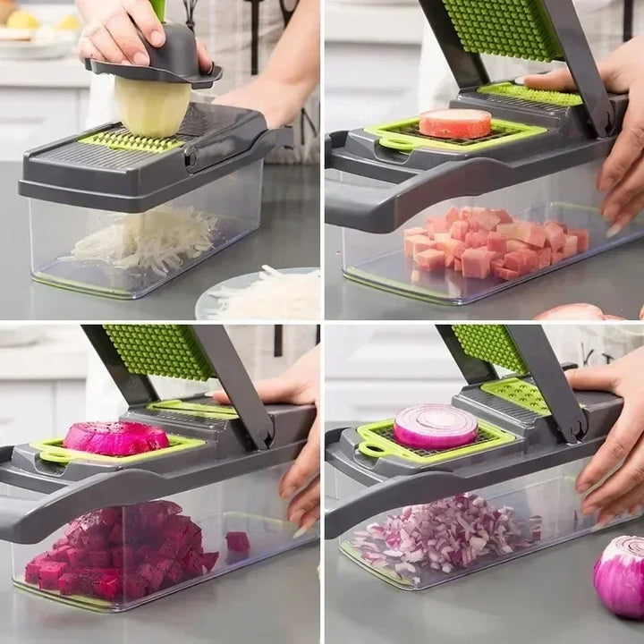 Multifunctional Vegetable Multi-Processor Slicer