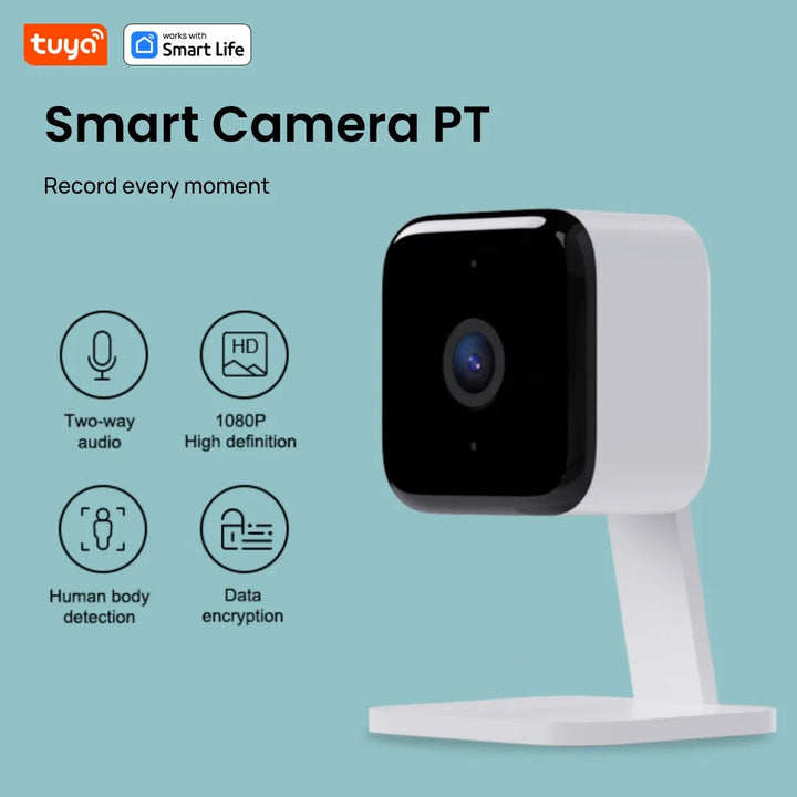 Wi-Fi Smart 1080p 2MP Security Camera, HD