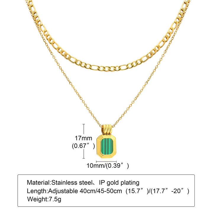 Choker necklace with gold plated pendant