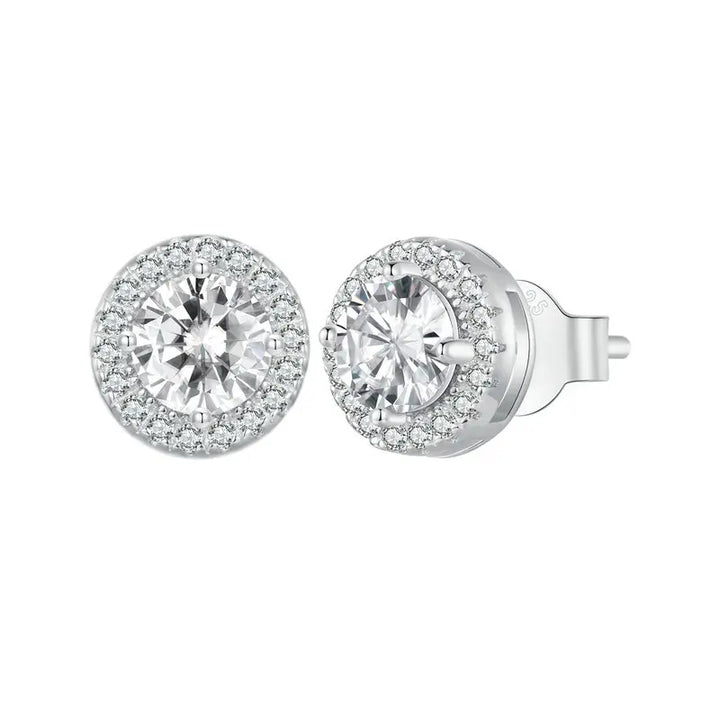 925 Sterling Silver Hypoallergenic Classic Earrings