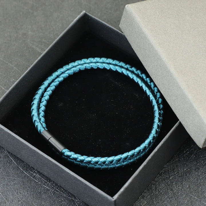 Braided rope bracelet