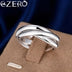 Cartier style 925 sterling silver wedding ring