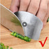 Stainless Steel Finger Protector - Vegetable Cutter