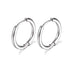 14k gold plated stainless steel hoop earrings