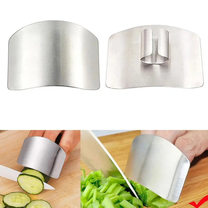 Stainless Steel Finger Protector - Vegetable Cutter