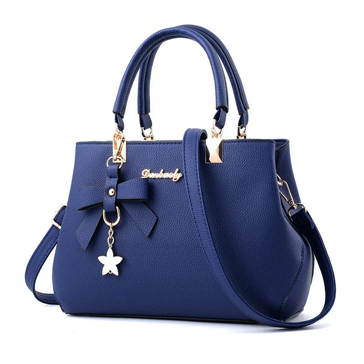 leather bag with strap for Elegant Women