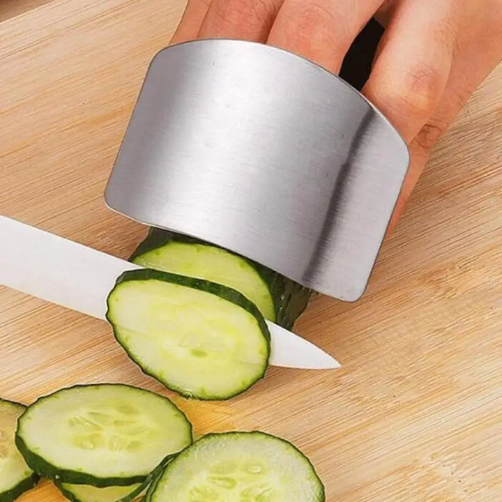 Stainless Steel Finger Protector - Vegetable Cutter