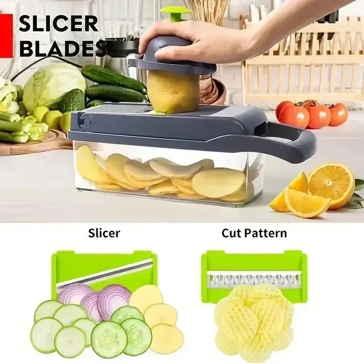 Multifunctional Vegetable Multi-Processor Slicer