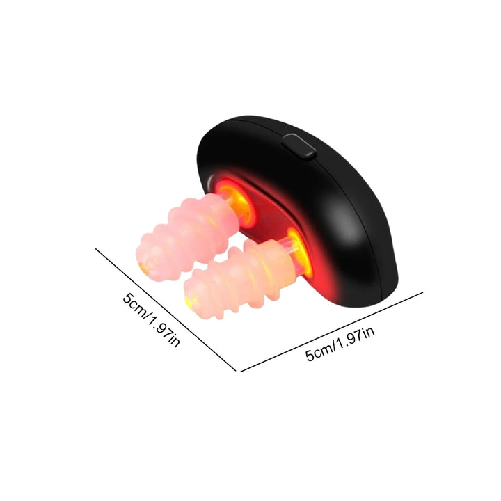 Nasal ventilation device for unblocking airways - no mucus and no rhinitis