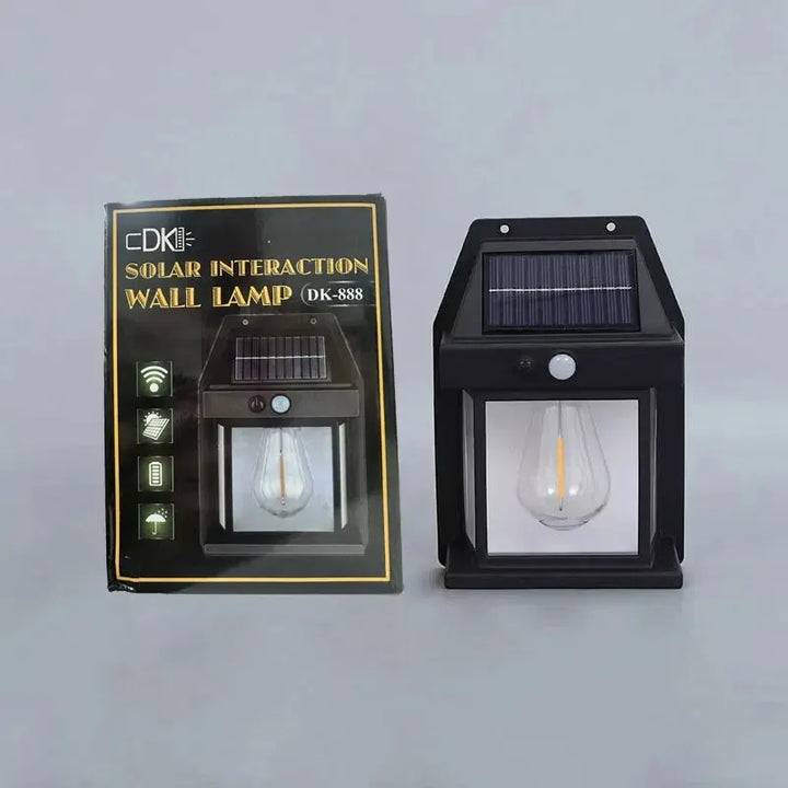 Solar Tungsten Night Light Waterproof Motion Sensor