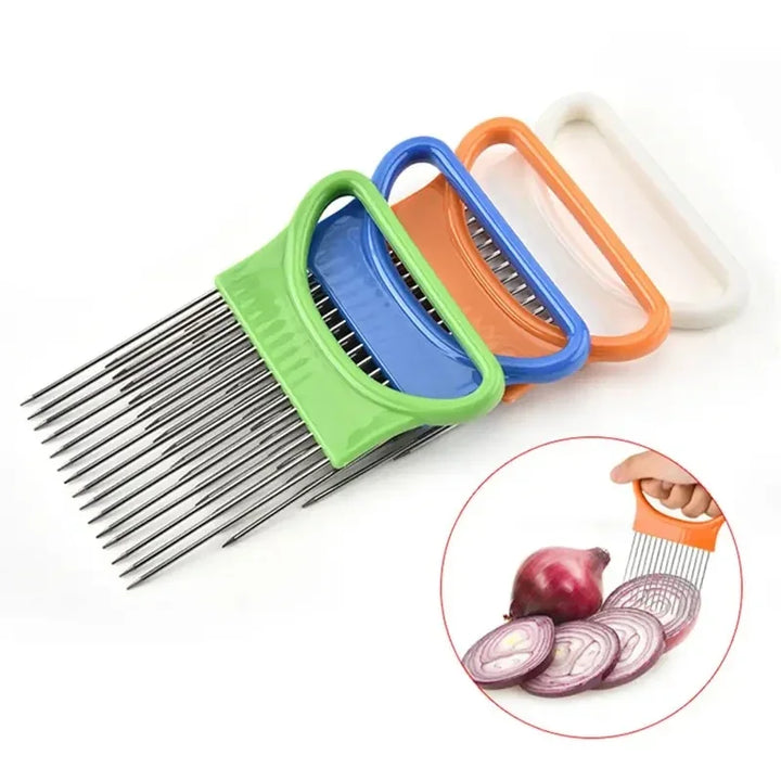 Stainless steel vegetable, fruit and vegetable slicer