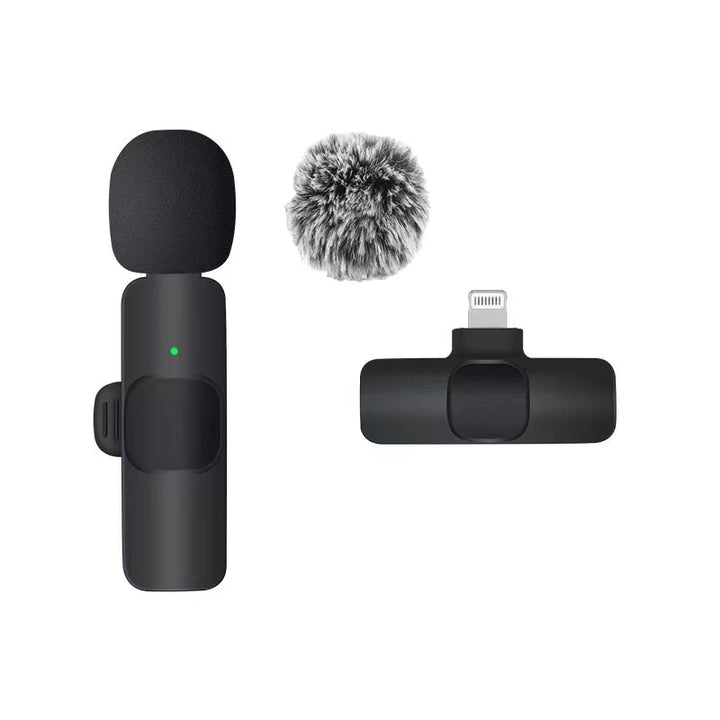 Windproof Wireless Lavalier Microphone