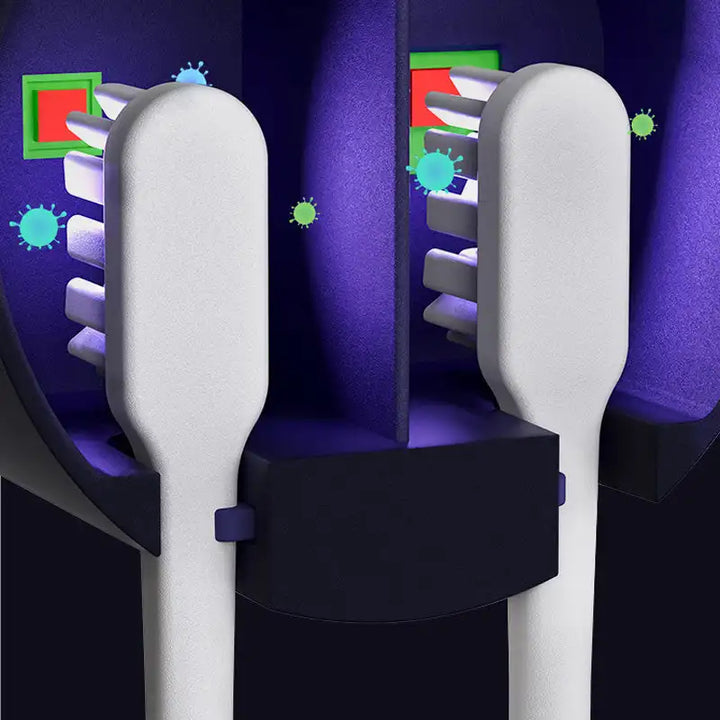 UV Sanitizer and Sterilizer Toothbrush Holder