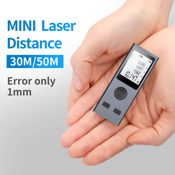 Mini Smart Infrared Laser Distance Meter USB Rechargeable