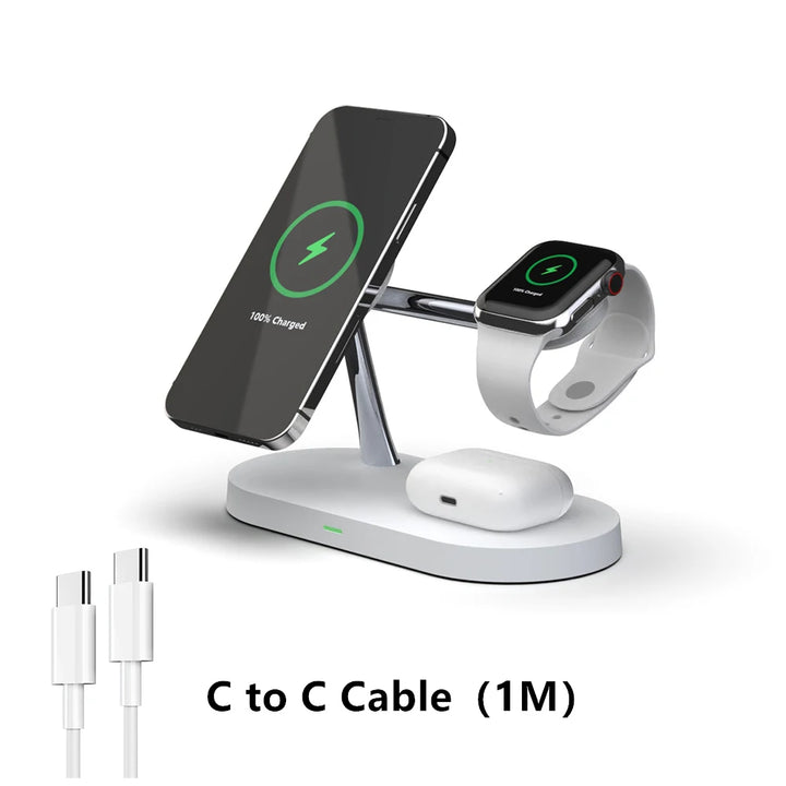 3 in 1 Wireless Charger for iPhone, Apple Watch Airpods