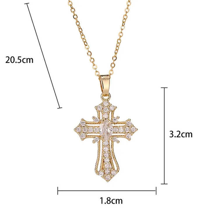 Jesus crucifix in stainless steel with Zirconia