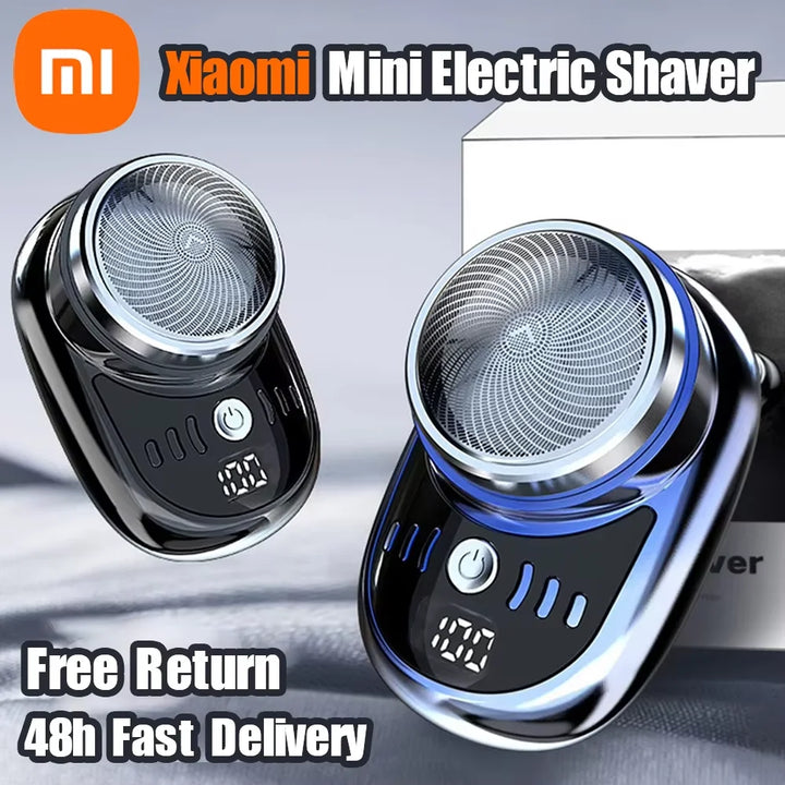 Xiaomi Men Mini Electric Shaver Travel Portable Detachable Waterproof Razor USB Rechargeable Beard Body Hair Trimmer Remover