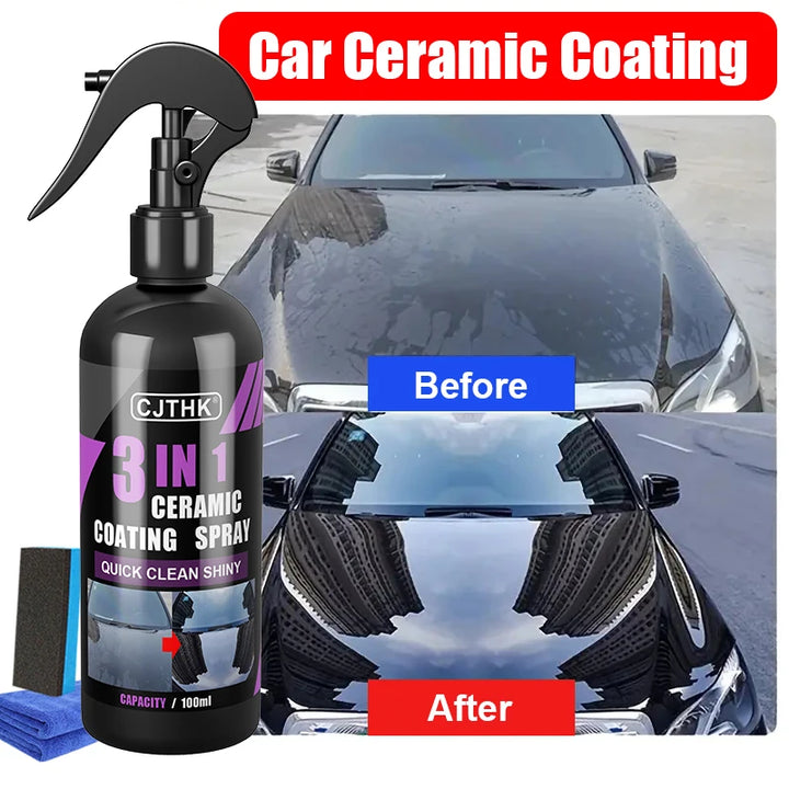 Nano crystal ceramic coating for cars