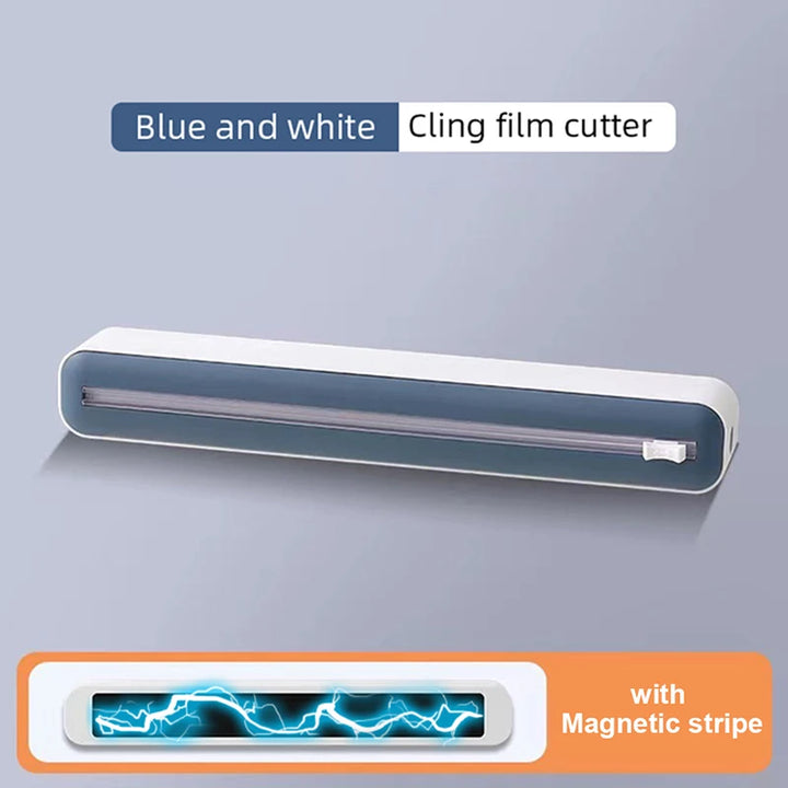 Magnetic Food Cling Film Dispenser with Cutter