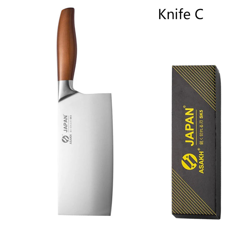 Japanese Kitchen Knives Set Stainless Steel