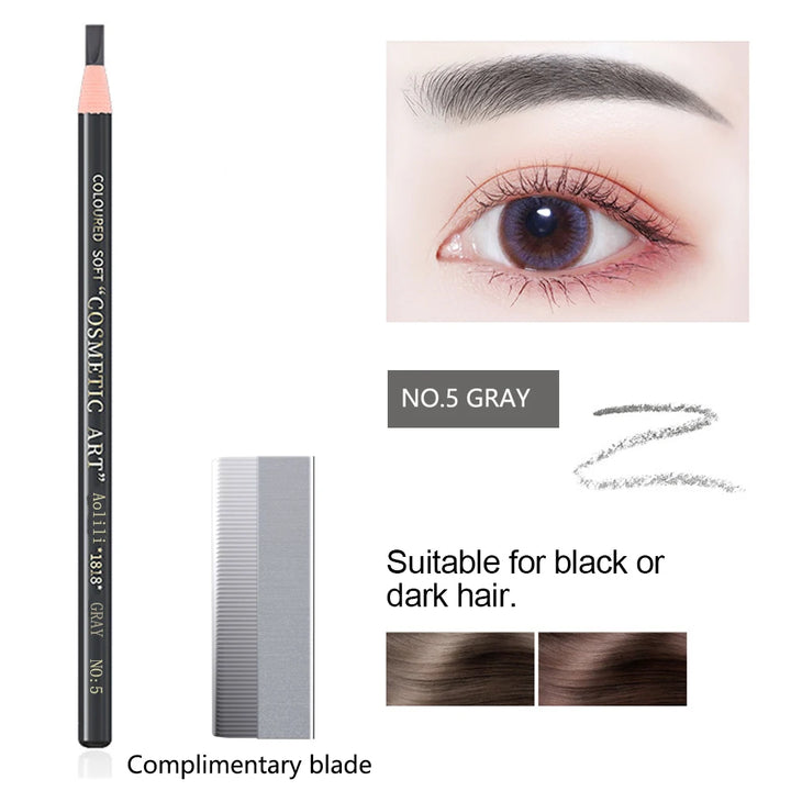 Waterproof eyebrow pencil