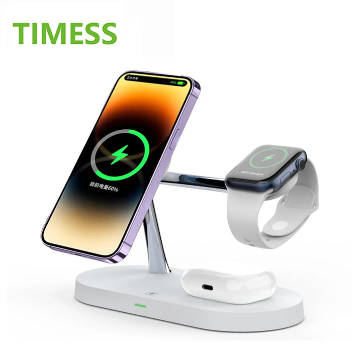 3 in 1 Wireless Charger for iPhone, Apple Watch Airpods