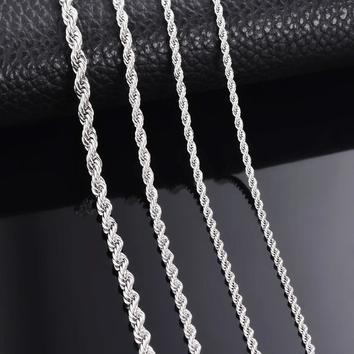 925 sterling silver Necklace For Men Women