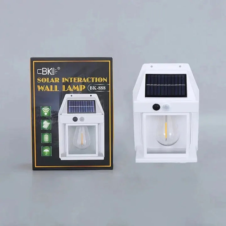 Solar Tungsten Night Light Waterproof Motion Sensor